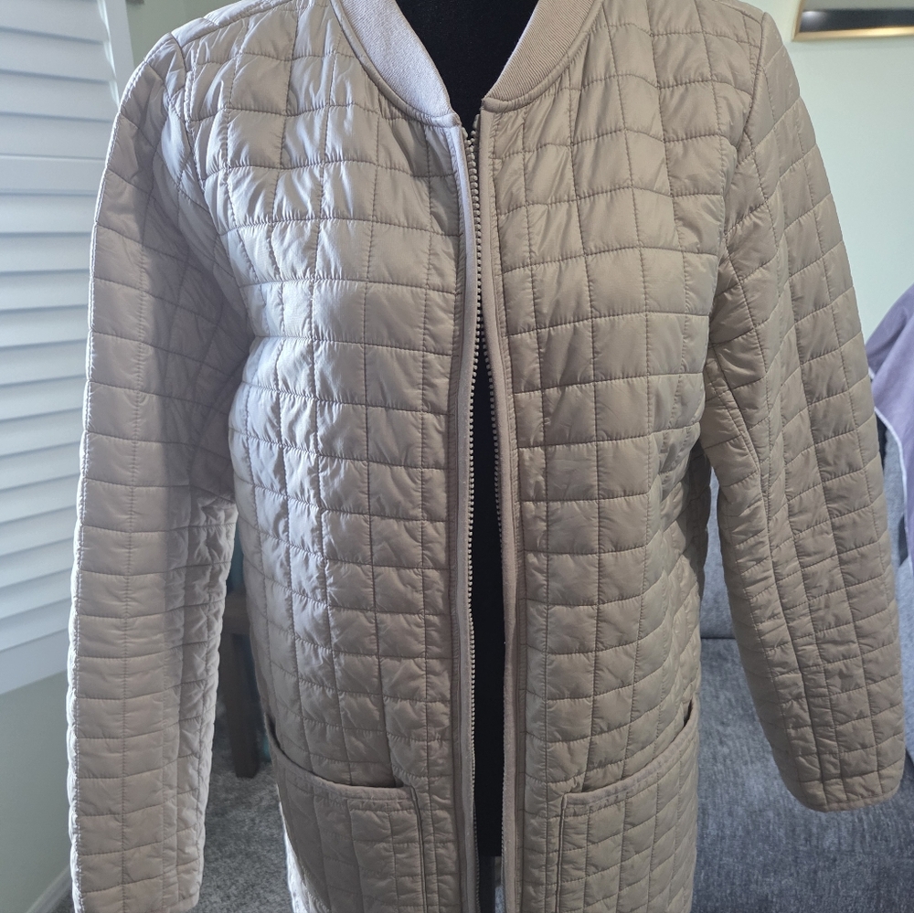 Quilted Tan Women's Jacket